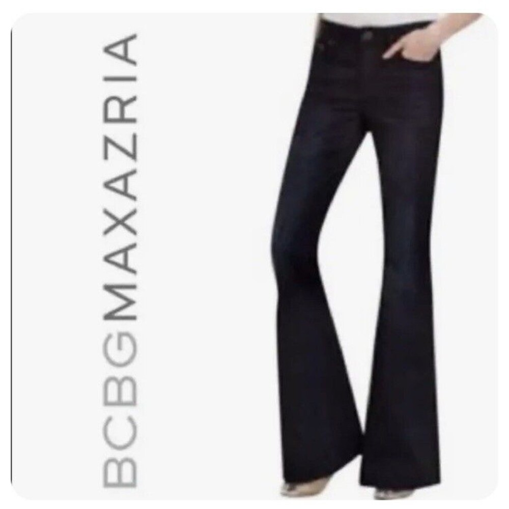 BCBG MAXAZRIA Alexander Grande Jeans in blue Moon Size 25
